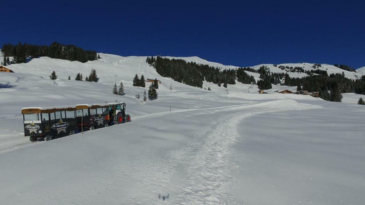 Ski In-Ski Out - Gaestehaeuser Saalbach-Hinterglemm - Wallegghof Christianhof Exterior foto